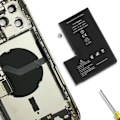 Miniatyrbillede 3 af 4: Batteri - AVIZAR - BAT-PCB-12PM - PCB - 3687mAh - Sort Svart