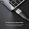 Pikkukuva 4 / 4: Typec to vga - USB 3.1 Type C - HDMI-sovitin, RJ45-liitäntä, 4K-8k 60Hz projektio, uros-naaras, video
