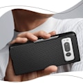 Miniatyrbillede 4 af 5: Etui - AVIZAR - Google Pixel Fold - Rigid - Sort - Carbon effekt Svart