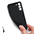 Miniatyrbild 3 av 4: Coque - Samsung - Galaxy S22 Plus - Mjuk Silikon - Hållbart Skydd - Soft Touch Svart
