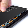 Miniatyrbillede 4 af 4: Bagrudeklæber til Galaxy Z Fold 5 Stærk fastgørelse Original Samsung Svart