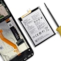 Miniatyrbillede 3 af 4: Internbatteri til TCL 306 5000mAh TLP048A1 Hvid - AVIZAR - BAT-COMP-TC30S - Lithium Ion - 3,7 V Vit