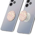 Pikkukuva 4 / 6: Sormus ja yleistuki - POPSOCKETS - PopGrip Confetti Iriscent - Vaaleanpunainen - Sisäänvedettävä - Videotuki Rosa