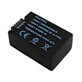 Pikkukuva 2 / 3: Batteri 7.2V 750mAh Panasonic Lumix DMC-FZ -kameralle Li-ion Musta sort