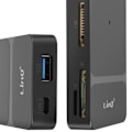 Pikkukuva 2 / 5: USB C + Lightning Multiport Kortinlukija OTG Monitoimi LinQ Musta