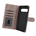 Pikkukuva 2 / 6: Cat Case Google Pixel 8 Wallet Series Kawaii Cat Cover vaaleanpunainen harmaa Lila