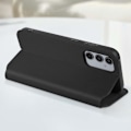 Miniatyrbillede 3 af 5: Étui AVIZAR til Samsung Galaxy A35 5G - Sort - Klap til kort og videostativ Svart