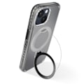 Pikkukuva 3 / 6: MagSafe-kuori iPhone 14:lle ja 13:lle Iskunkestävä Taivutettava Tuki Musta Svart