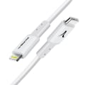 Pikkukuva 2 / 4: USB-C-Lightning-kaapeli 3A pikalataussynkronoijalaturi 3m Akashi White