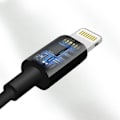 Miniatyrbillede 4 af 5: Lydkabel - BELKIN - RockStar - MFi - Sort - 90cm