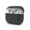 Pikkukuva 3 / 4: Kotelo - Koodattu - AirCase Silicone - AirPods Pro 2 - Musta - Iskunkestävä suoja Svart
