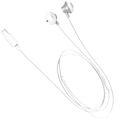 Pikkukuva 1 / 6: Langalliset Lightning-kuulokkeet Clear Sound Mikrofoni Joustava johto 1,2 m XO valkoinen Vit