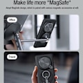 Miniatyrbillede 3 af 6: Coque til Honor Magic6 Pro Hård Magnetisk CamShield Prop Nillkin Sort Svart