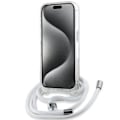 Miniatyrbild 3 av 4: Coque - Karl Lagerfeld - IML Monogram Karl & Choupette - Transparent - MagSafe - iPhone 15 Pro Max Klar