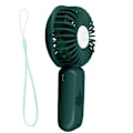 Miniatyrbild 2 av 5: Mini Silent Portable Fan LED Display och integrerad lampa LinQ Green Grön