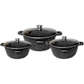Miniatyrbillede 1 af 4: 2,4 - 4,5 - 6 L Grydesæt Suppe Gryde Non-Stick stegegryde Støbt aluminium