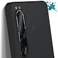 Miniatyrbillede 4 af 5: Beskyttelsesfilm - AVIZAR - Sony Xperia 1 IV - 9H hærdet glas - Anti-fingeraftryk - Gennemsigtig Transparent