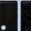 Miniatyrbillede 4 af 4: Beskyttelsesfilm - AVIZAR - Galaxy Tab A7 Lite - 9H hærdet glas - Ultratyndt - Anti-fingeraftryk