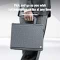 Miniatyrbild 3 av 4: Nillkin Bumper GO Tangentfallskydd för Apple iPad Pro 12.9 2020/2021/2022/ Air 13 2024 Svart