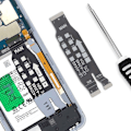 Miniatyrbillede 4 af 4: Nappe hovedkort til Samsung Galaxy A55 Sort Svart