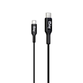 Miniatyrbillede 1 af 6: USB-C Opladningskabel - JAYM - Model PD 3.0 - 3A - 1M - Overophedningsbeskyttelse Svart