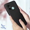 Pikkukuva 4 / 4: Xiaomi Redmi 12C Case puolijäykkä musta kotelo