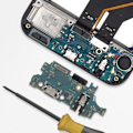 Pikkukuva 4 / 4: USB C-latausliitin Galaxy A15:lle Mikrofonilla + 3,5 mm liitännällä Musta - AVIZAR - Galaxy A15 - Musta - 9 g Svart