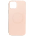 Miniatyrbillede 1 af 5: Beskyttelsescover - AVIZAR - iPhone 15 Plus - Silikone Soft-touch - Lyserød - Skridsikker Puderrosa