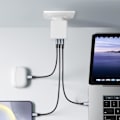 Pikkukuva 4 / 6: Laturi - Xtorm - GaN² 100W - 2 USB C - USB Quick Charge - Kompakti Valkoinen Vit