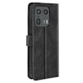 Miniatyrbillede 2 af 5: Etui til Motorola Edge 50 Ultra - AVIZAR - Pung Støtte Video - Sort Svart