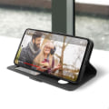 Pikkukuva 4 / 5: Samsung Galaxy S22 Plus -kotelo - AVIZAR - Kaksoisikkuna - Musta Svart