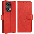 Pikkukuva 2 / 5: Oppo Reno 13 Pro Lompakko- ja Videotuki Kuori Punainen Röd