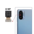 Miniatyrbillede 3 af 4: Bagkamera - AVIZAR - Xiaomi Mi 11i 5G - Ultra vidvinkel 8MP - Sort - Erstatning Svart