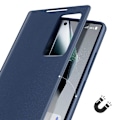 Pikkukuva 6 / 6: Samsung Galaxy S24 Ultra:n ikkunaetuus korttitaskulla, sininen yö Blå