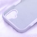 Miniatyrbild 4 av 5: Skal till iPhone 16 Plus - AVIZAR - Mjuk silikon - Upphöjd kant - Lavendel Lila