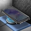 Miniatyrbillede 4 af 5: Carbon Case til Samsung Galaxy A55 Fuld beskyttelse Stødsikker I-Blason Sort Svart