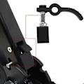 Miniatyrbillede 4 af 4: Leverage Mekanisme til Foldning for Speedway Mini 4 og Mini 4 Pro Minimotors Sort Svart