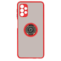 Miniatyrbild 1 av 4: Coque - Samsung - Galaxy A32 5G - Bi-material - Metallring - Videostöd Röd