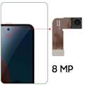 Miniatyrbillede 3 af 4: Frontkamera - AVIZAR - Google Pixel 6 - 8MP - Sort Svart