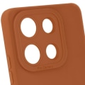 Miniatyrbillede 2 af 6: Etui - AVIZAR - Xiaomi Redmi Note 13 5G - Silikone - Forstærket kamerabeskyttelse - Brun kastanj