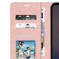 Miniatyrbillede 3 af 5: Taske til Samsung A25 5G - MAYAXESS - Pungholderfunktion - Pink - Syntetisk - Flap Rosa