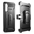 Miniatyrbillede 2 af 6: Full Body Case til Samsung Galaxy S23 FE Stødsikker med Kickstand Supcase Sort Svart