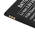 Miniatyrbild 3 av 3: Batteri för Doro 8035 Li-ion 3.8V 2500mAh 9.5Wh Referens DBT-2500A