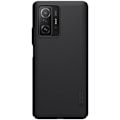 Pikkukuva 2 / 6: Kotelo - NILLKIN - Super Frosted Shield - Xiaomi 11T (Pro) - Musta - Liukumaton - Tyylikäs sort