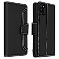 Pikkukuva 1 / 4: Suoja Samsung Galaxy A41 Folio Lompakkoteline Toiminto Musta svart