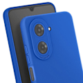 Miniatyrbild 3 av 5: Siliconfodral för Xiaomi Redmi A5 Slätt Skyddad Kamerablokk Blå