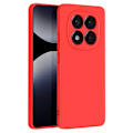 Miniatyrbild 2 av 5: Coque för Redmi Note 14 Pro och 14 Pro Plus Semi-rigid Soft-touch Röd Röd