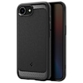 Miniatyrbillede 2 af 5: Coque MagSafe til iPhone 16e Stødabsorberende Forstærket Rugged Armor Mag Spigen SGP Sort Svart