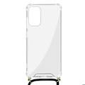 Pikkukuva 2 / 6: Samsung Galaxy A32 Suojakuori Nylon Punos Olkahihna Akashi Läpinäkyvä Vit