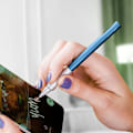 Miniatyrbillede 3 af 5: Stylet Tactile - Adonit - Mini 4 - Fin Spids - Præcisionsskive - Blå